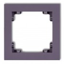 Рамка одинарна універсальна "вересковий" 50DR-1 DECO PASTEL MATT